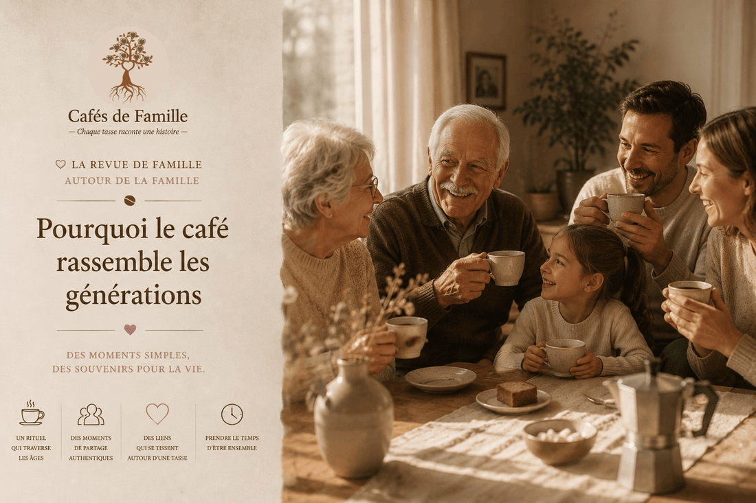 Pourquoi le café rassemble les générations ?