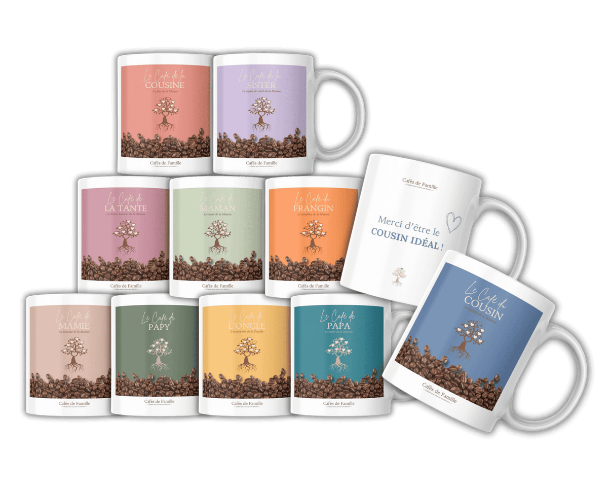 Chaque tasse raconte une histoire